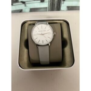 Michael Kors MK2797 Pyper Grey Leather Ladies Watch